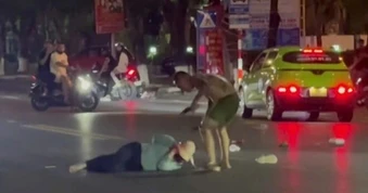 Kẻ ngáo đá ở Hải Phòng dùng dao chém công an và người đi đường