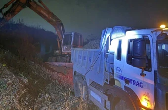 Khai thác đất trái phép, bị phạt 69 triệu đồng