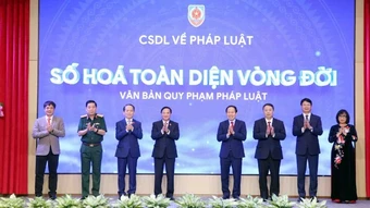 Khai trương phiên bản mới Cơ sở dữ liệu quốc gia về pháp luật