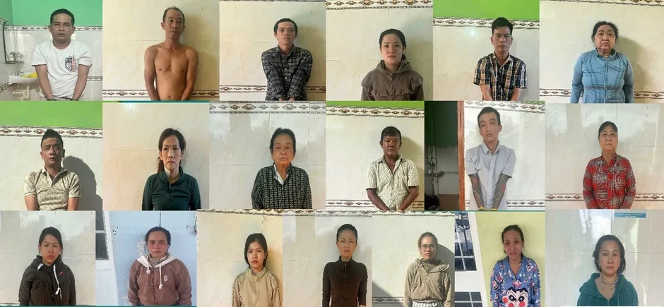 Khởi tố 19 đối tượng dàn cảnh cướp giật dây chuyền ở khu Liên Hoa Bảo Tháp Khởi tố 19 đối tượng dàn cảnh cướp giật dây chuyền ở khu Liên Hoa Bảo Tháp
