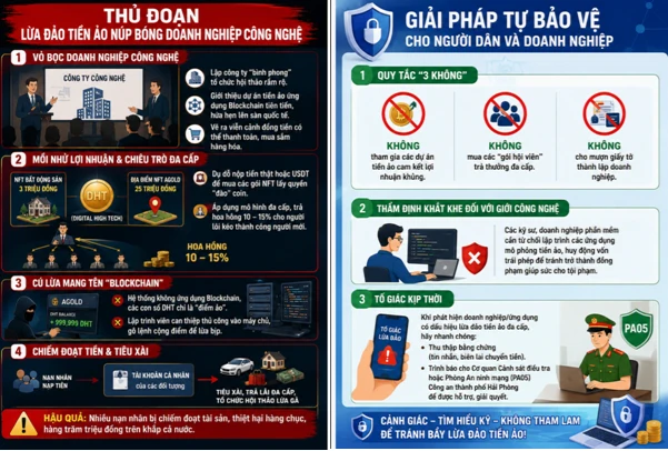 Khởi tố 2 đối tượng dựng doanh nghiệp “bình phong”, lừa đảo đầu tư tiền ảo Khởi tố 2 đối tượng dựng doanh nghiệp “bình phong”, lừa đảo đầu tư tiền ảo