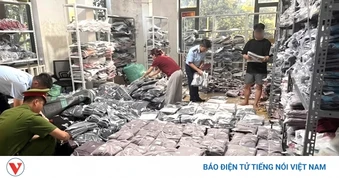 Khởi tố 2 vụ án xâm phạm quyền sở hữu công nghiệp tại Ninh Hiệp, Hà Nội