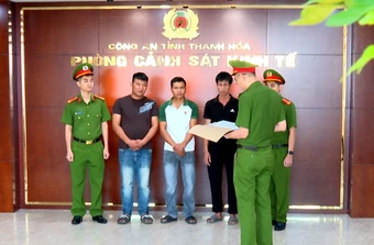Khởi tố 3 bị can mua bán, giết mổ heo bệnh tuồn ra thị trường