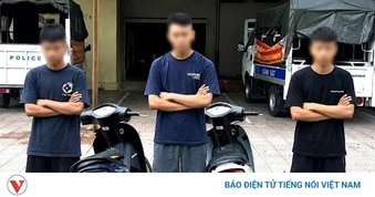 Khởi tố 3 đối tượng ở Hà Tĩnh ra Nghệ An trộm cắp xe máy