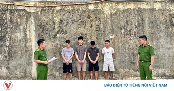Khởi tố 4 đối tượng về hành vi mua bán, tổ chức sử dụng trái phép chất ma túy
