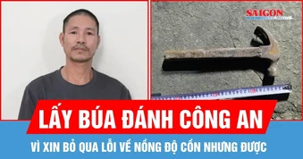 Khởi tố đối tượng dùng búa chống người thi hành công vụ