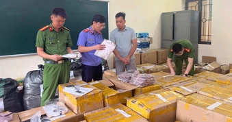 Khởi tố người đàn ông làm giả gần 16.000 sản phẩm mang nhãn hiệu Owen