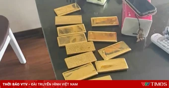 Khởi tố nhóm đối tượng buôn lậu 8.000 cây vàng về Việt Nam