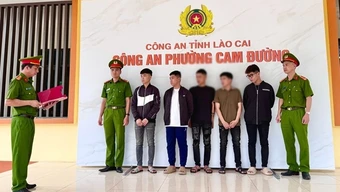 Khởi tố nhóm thanh thiếu niên phóng xe gây rối trật tự công cộng