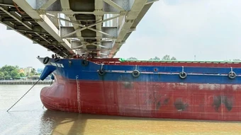 Khởi tố vụ án điều tra tàu tông cầu Ghềnh