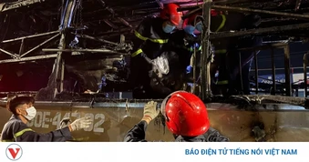 Khởi tố vụ cháy xe khách khiến 7 người tử vong ở Đồng Nai