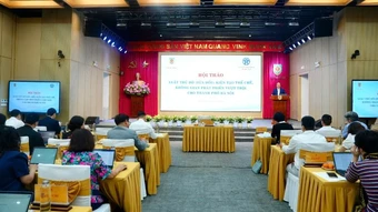 Kiến tạo thể chế, không gian phát triển vượt trội cho Thủ đô Hà Nội