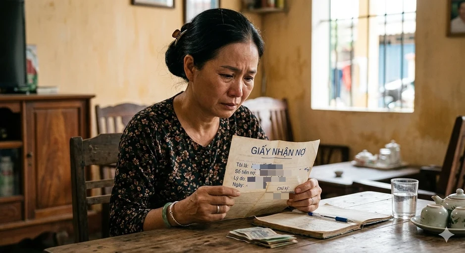 Ký nhận nợ hơn 31 tỉ, ra tòa nói "viết để giúp chủ nợ" Ký nhận nợ hơn 31 tỉ, ra tòa nói "viết để giúp chủ nợ"