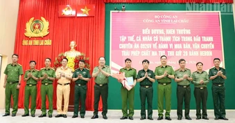 Lai Châu bắt 2 đối tượng mua bán 20 bánh heroin
