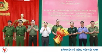 Lai Châu biểu dương lực lượng phá chuyên án lừa đảo xuyên quốc gia