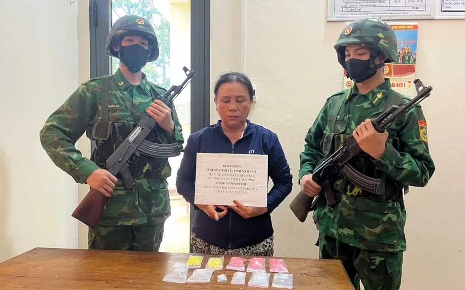 Lâm Đồng: Khởi tố vụ án ma túy, thu giữ hơn 71 gam heroin