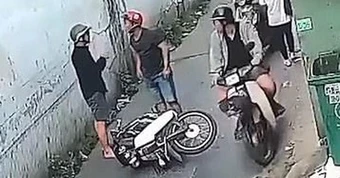 Làm rõ video vụ hùng hổ đánh người sau tai nạn ở TP.HCM