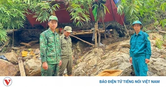 Lập chốt chặn “vàng tặc” ở khu vực khe Bùn và khe Li Leng xã A Lưới 1
