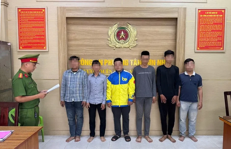 Lên mạng hẹn nhau giải quyết mâu thuẫn, 8 thanh niên bị khởi tố