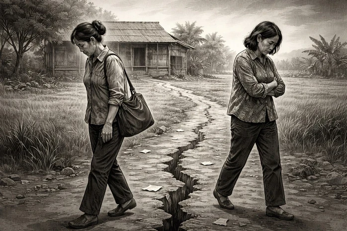Lòng tham lấn át tình máu mủ Lòng tham lấn át tình máu mủ