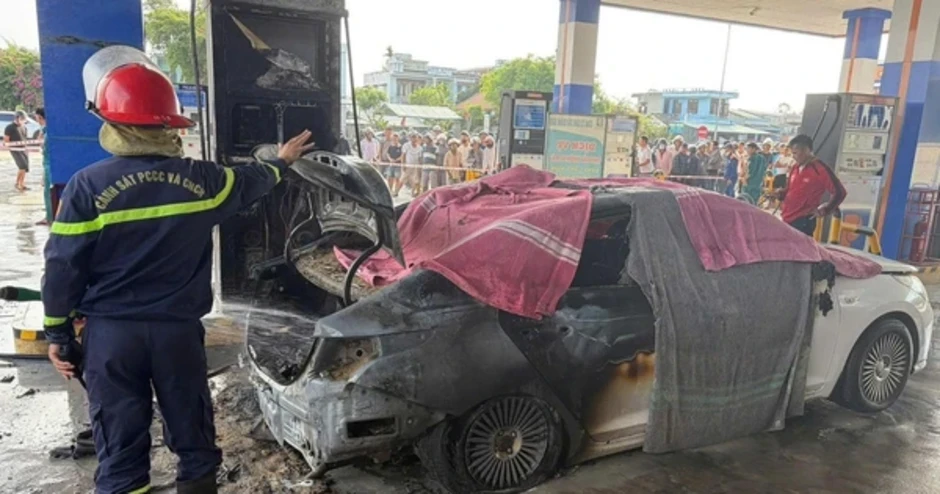 Luật sư lên tiếng vụ ô tô chở hàng chục khối pin bốc cháy tại cây xăng ở Đà Nẵng Luật sư lên tiếng vụ ô tô chở hàng chục khối pin bốc cháy tại cây xăng ở Đà Nẵng