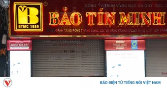 Lực lượng công an xuất hiện tại các trụ sở Bảo Tín Minh Châu tại Hà Nội