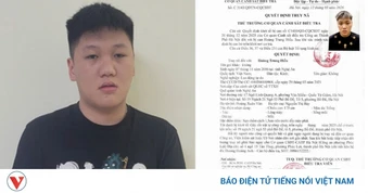 Nam thanh niên ra đầu thú tại Hà Nội sau hơn 1 năm lẩn trốn