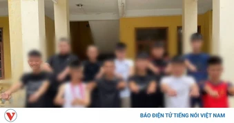 Ngăn chặn 2 nhóm thanh niên ở Hải Phòng dùng hung khí giải quyết mâu thuẫn
