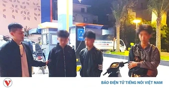 Ngăn chặn nhóm thanh thiếu niên tụ tập đua xe, mang theo vỏ chai bia gây rối