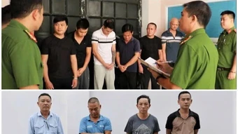 Nghệ An: Bắt giữ nhiều đối tượng tham gia cá độ bóng đá