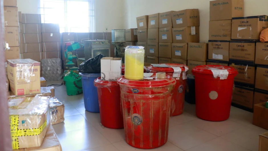 Nghệ An triệt phá đường dây sản xuất, buôn bán thuốc giả quy mô lớn Nghệ An triệt phá đường dây sản xuất, buôn bán thuốc giả quy mô lớn