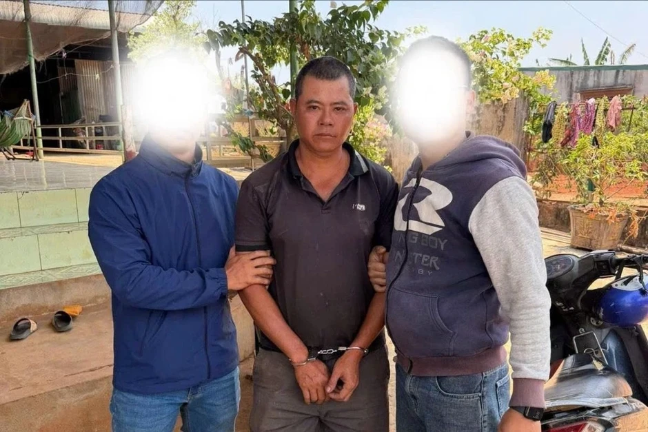 Người đặt mìn khai thác vàng lậu sa lưới sau hơn một năm trốn nã Người đặt mìn khai thác vàng lậu sa lưới sau hơn một năm trốn nã
