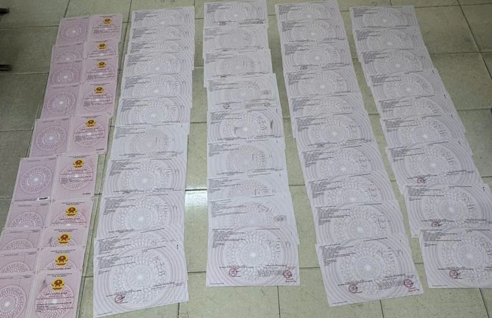 Người phụ nữ làm giả gần 50 giấy chứng nhận quyền sử dụng đất, lừa gần 200 tỉ đồng Người phụ nữ làm giả gần 50 giấy chứng nhận quyền sử dụng đất, lừa gần 200 tỉ đồng