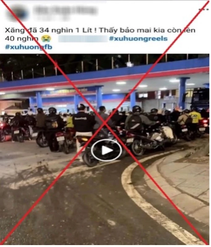 Nhân viên bán xe bị phạt vì loan tin thất thiệt “mai kia xăng còn lên giá 40 nghìn” Nhân viên bán xe bị phạt vì loan tin thất thiệt “mai kia xăng còn lên giá 40 nghìn”
