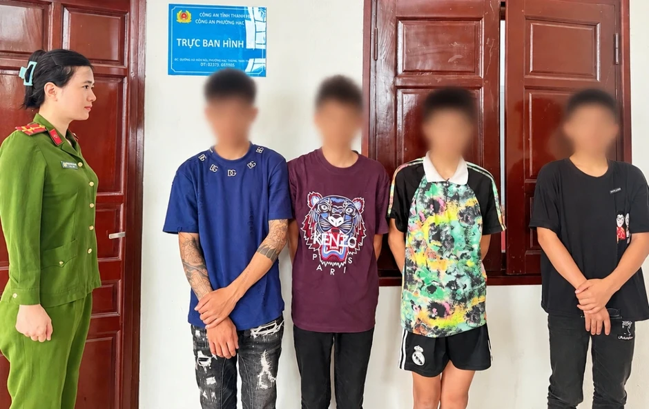 Nhóm thanh thiếu niên từ Nghệ An ra Thanh Hóa trộm cắp xe máy Nhóm thanh thiếu niên từ Nghệ An ra Thanh Hóa trộm cắp xe máy