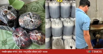 Phát hiện cơ sở sản xuất cà phê giả quy mô lớn tại An Giang