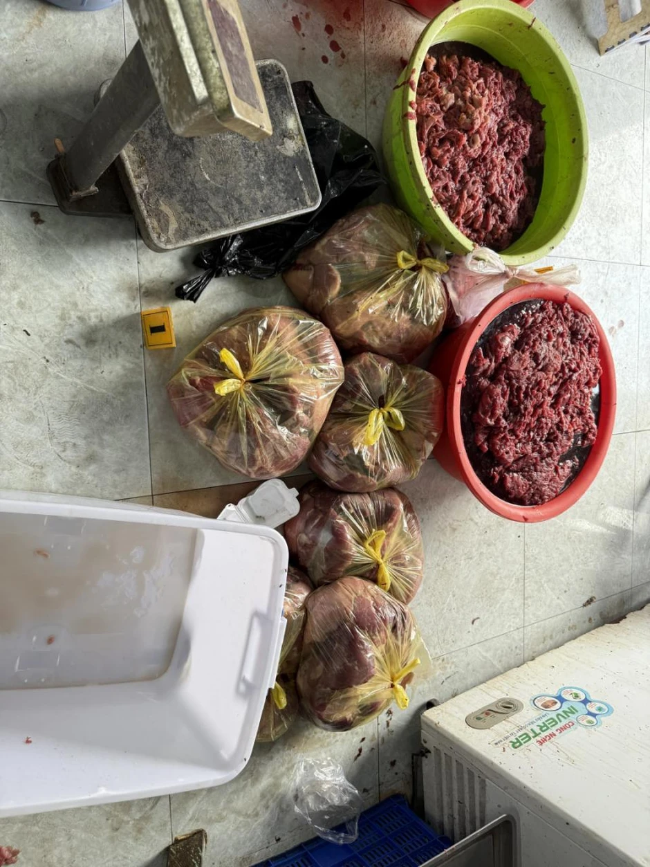 Phát hiện hơn 65 tấn thịt bò giả, thịt ngâm hóa chất đã bán ra thị trường Phát hiện hơn 65 tấn thịt bò giả, thịt ngâm hóa chất đã bán ra thị trường
