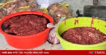 Phát hiện hơn 65 tấn thịt bò giả, thịt ngâm hóa chất đã bán ra thị trường