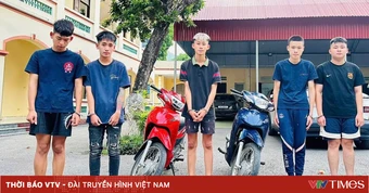 Phú Thọ: Bắt giữ nhóm thanh thiếu niên mang hung khí chống đối lực lượng chức năng