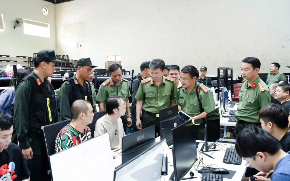Phú Thọ ngăn chặn đường dây lừa đảo công nghệ cao xuyên quốc gia Phú Thọ ngăn chặn đường dây lừa đảo công nghệ cao xuyên quốc gia