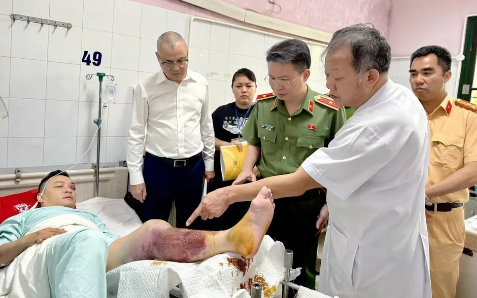 Phú Thọ: Tạm giữ hình sự đối tượng vi phạm giao thông, đâm bị thương CSGT khi làm nhiệm vụ