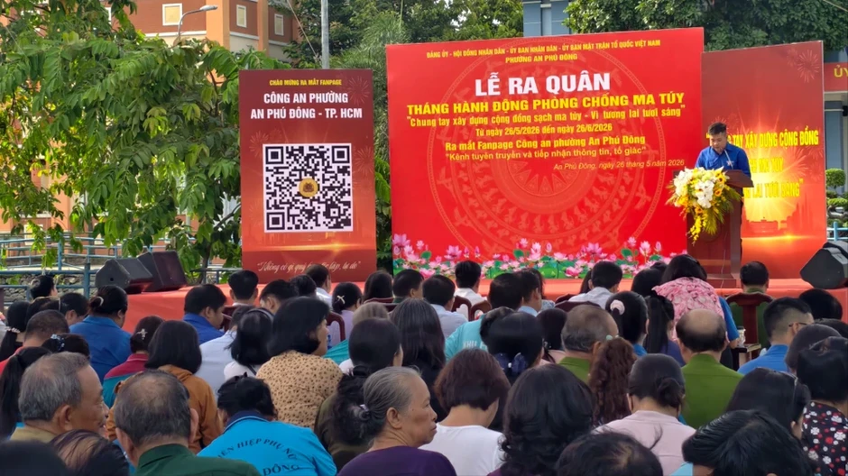Phường An Phú Đông ra quân xây dựng địa bàn sạch ma túy Phường An Phú Đông ra quân xây dựng địa bàn sạch ma túy