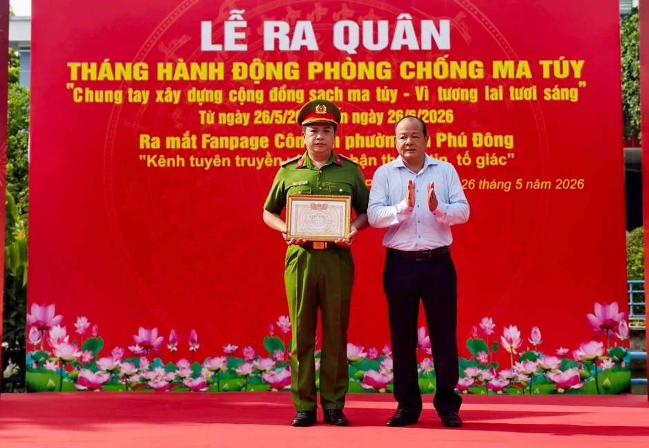Phường An Phú Đông ra quân xây dựng địa bàn sạch ma túy Phường An Phú Đông ra quân xây dựng địa bàn sạch ma túy