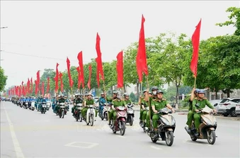 Ra mắt mô hình 'Phường Bắc Giang an toàn giao thông'