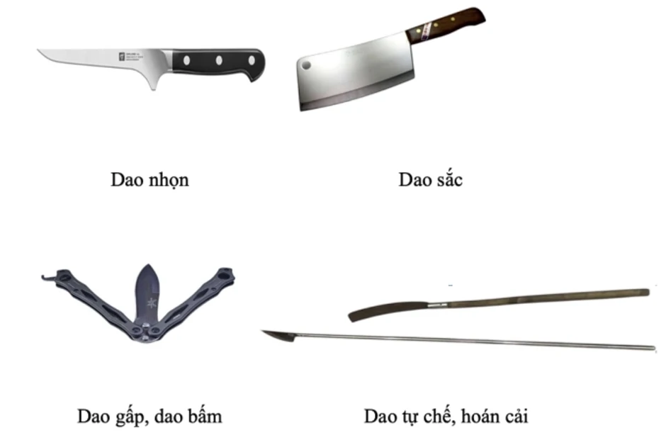 Ranh giới đồ nhà bếp và vũ khí quân dụng khi dùng dao sắc nhọn Ranh giới đồ nhà bếp và vũ khí quân dụng khi dùng dao sắc nhọn