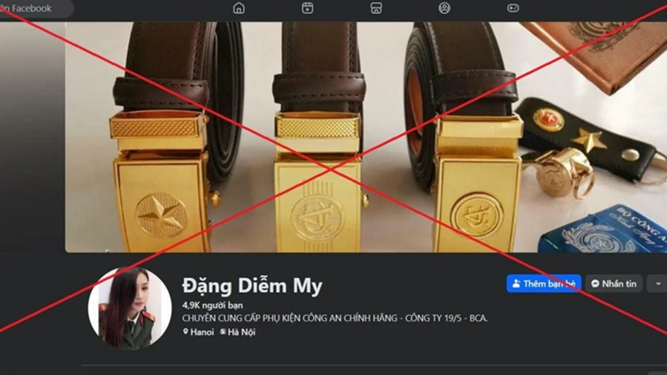 Rao bán quân phục công an trên Facebook, một người ở Hà Nội bị xử phạt Rao bán quân phục công an trên Facebook, một người ở Hà Nội bị xử phạt