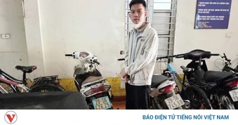 Tạm giữ hình sự đối tượng ngủ nhờ rồi trộm xe máy ở Hà Nội