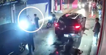 Tạm giữ nam thanh niên đuổi đánh bạn gái giữa đêm ở Hà Nội