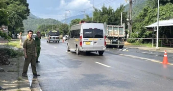 Tạm giữ tài xế liên quan vụ tai nạn 2 người thương vong ở Lâm Đồng