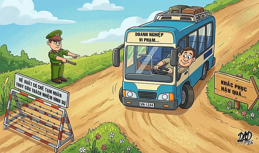 Tạm hoãn xử lý hình sự để khắc phục hậu quả: Bệ đỡ pháp lý vượt trội cho doanh nghiệp Tạm hoãn xử lý hình sự để khắc phục hậu quả: Bệ đỡ pháp lý vượt trội cho doanh nghiệp